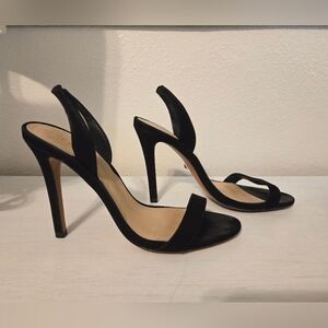 Schutz Luriane Suede Slingback Sandals